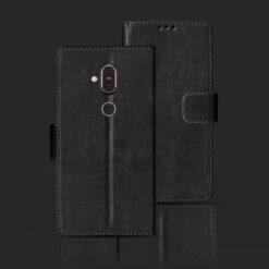 Nokia 8.1 foloding cover | TA-1121 foloding cover | Black