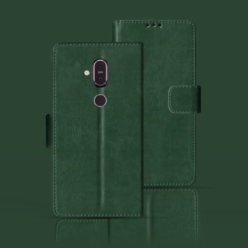Nokia 8.1 flip case | TA-1121 flip case | Green