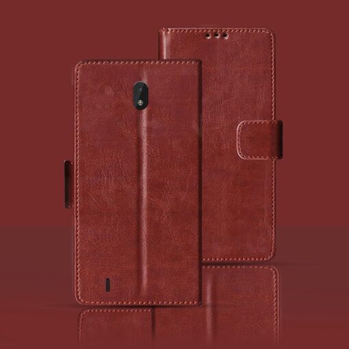 Nokia C01 Plus flip cover | TA-1383 flip cover | Brown