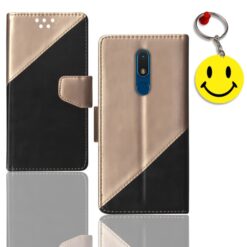 Nokia C3 folding cover | SP01Z01Z22249Y folding cover | Free Smiley Keychain | ND_10