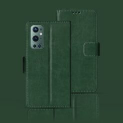 ONE PLUS 9 PRO flip case | LE2121 flip case | Green
