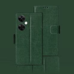 ONE PLUS NORD CE 3 LITE flip case | CPH2467 flip case | Green