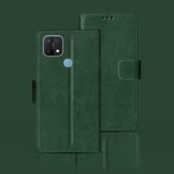 OPPO A15 flip case | CPH2185 flip case | Green