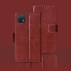 OPPO A16K flip cover | CPH2349 flip cover | Brown