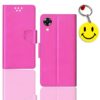 OPPO A17K flip cover for girl | CPH2471 flip cover for girl | Free Smiley Keychain | ND_12
