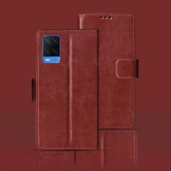OPPO A54 flip cover | CPH2239 flip cover | Brown