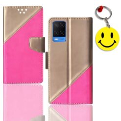 OPPO A54 flip case | Oppo CPH2239 flip case | Free Smiley Keychain | ND_09
