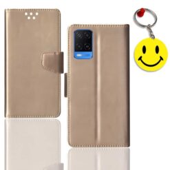 OPPO A54 pouch cover | Oppo CPH2239 pouch cover | Free Smiley Keychain | ND_11