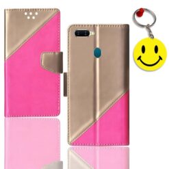 OPPO A7 flip case | CPH1901 flip case | Free Smiley Keychain | ND_09