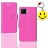 OPPO F17 flip cover for girl | CPH2095 flip cover for girl | Free Smiley Keychain | ND_12