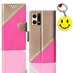 OPPO F21 PRO 4G flip case | CPH2363 flip case | Free Smiley Keychain | ND_09