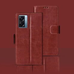 OPPO K10 5G flip cover | CPH2337 flip cover | Brown