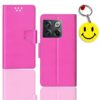 OnePlus 10T 5G flip cover for girl | CPH2415 flip cover for girl | Free Smiley Keychain | ND_12