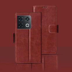 One Plus 10 Pro flip cover | NE2211 flip cover | Brown