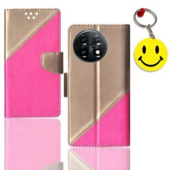 OnePlus 11 5G flip case | PHB110 flip case | Free Smiley Keychain | ND_09