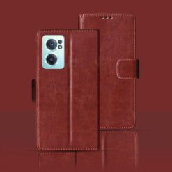 One Plus Nord CE 2 5G flip cover | IV2201 flip cover | Brown