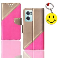 OnePlus Nord CE 2 5G flip case | IV2201 flip case | Free Smiley Keychain | ND_09