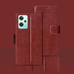 One Plus Nord CE 2 Lite 5G flip cover | CPH2381 flip cover | Brown