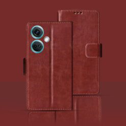 One Plus Nord CE 3 5G flip cover | CPH2569 flip cover | Brown