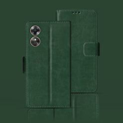 Oppo A17 flip case | CPH2477 flip case | Green