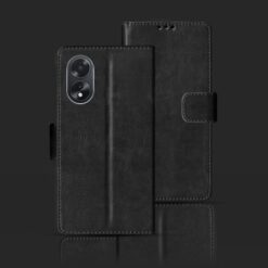 Oppo A18 foloding cover | CPH2591 foloding cover | Black