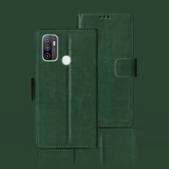 Oppo A33 2020 flip case | CPH2137 flip case | Green