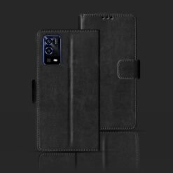 Oppo A55 4G foloding cover | CPH2325 foloding cover | Black