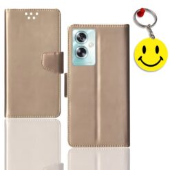 Oppo A79 5G pouch cover | CPH2553 pouch cover | Free Smiley Keychain | ND_11