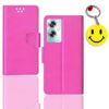 Oppo A79 5G flip cover for girl | CPH2553 flip cover for girl | Free Smiley Keychain | ND_12