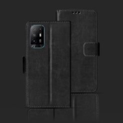 Oppo Reno 5z foloding cover | CPH2211 foloding cover | Black