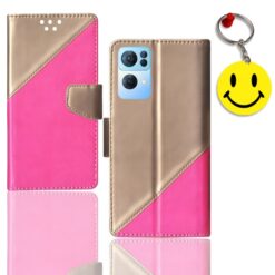 Oppo Reno 7 Pro flip case | CPH2293 flip case | Free Smiley Keychain | ND_09