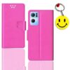 Oppo Reno 7 Pro flip cover for girl | CPH2293 flip cover for girl | Free Smiley Keychain | ND_12