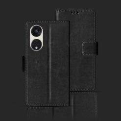 Oppo Reno 8T foloding cover | CPH2481 foloding cover | Black