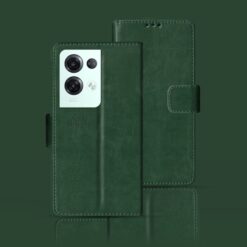 Oppo Reno 8 Pro flip case | CPH2357 flip case | Green
