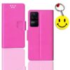 Poco F4 5G flip cover for girl | 22021211RG flip cover for girl | Free Smiley Keychain | ND_12