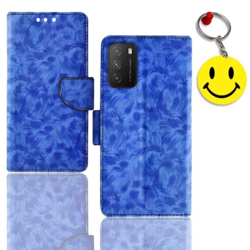 Poco M3 phone flip cover | M2010J19CG phone flip cover | Free Smiley Keychain | ND_07