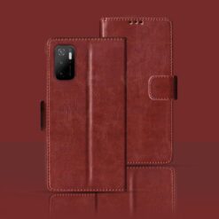 Poco M3 Pro flip cover | M2103K19PG flip cover | Brown