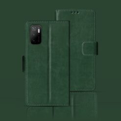 Poco M3 Pro flip case | M2103K19PG flip case | Green