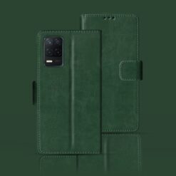 REALME 8 5G flip case | RMX3241 flip case | Green