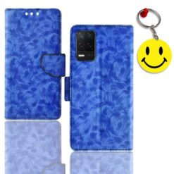 REALME 8 5G phone flip cover | RMX3241 phone flip cover | Free Smiley Keychain | ND_07