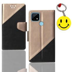 REALME C21 folding cover | RMX3201 folding cover | Free Smiley Keychain | ND_10