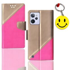REALME C31 flip case | RMX3501 flip case | Free Smiley Keychain | ND_09