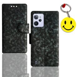 REALME C31 flip cover | RMX3501 flip cover | Free Smiley Keychain | ND_08