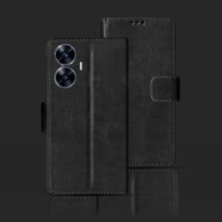 REALME C55 foloding cover | RMX3710 foloding cover | Black