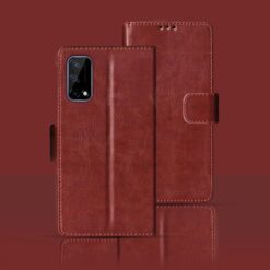 REALME NARZO 30 PRO flip cover | RMX2117 flip cover | Brown