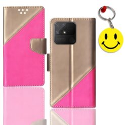 REALME NARZO 50A flip case | RMX3430 flip case | Free Smiley Keychain | ND_09
