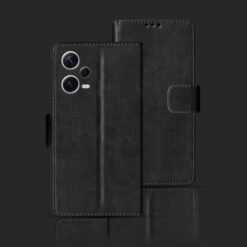 REDMI NOTE 12 PRO 5G foloding cover | 22101316C foloding cover | Black