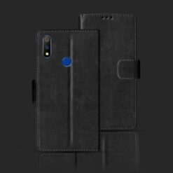 Realme 3 Pro foloding cover | RMX1851 foloding cover | Black