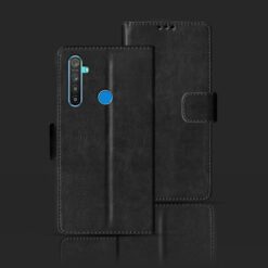 Realme 5 foloding cover | RMX1911 foloding cover | Black
