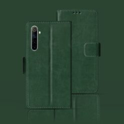 Realme 6 flip case | RMX2001 flip case | Green